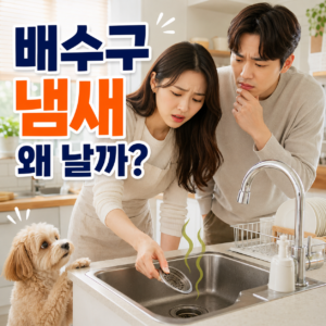 싱크대 배수구 냄새